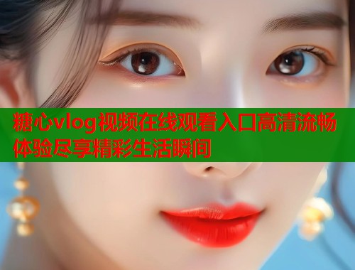 糖心vlog视频在线观看入口高清流畅体验尽享精彩生活瞬间  第1张