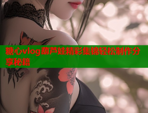 糖心vlog葫芦娃精彩集锦轻松制作分享秘籍  第1张