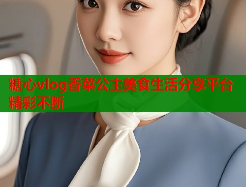 糖心vlog香菜公主美食生活分享平台精彩不断  第1张