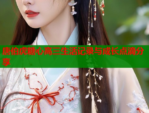 唐伯虎糖心高三生活记录与成长点滴分享  第1张