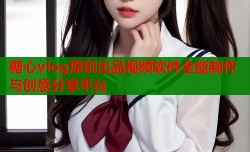 糖心vlog原创出品视频软件全能制作与创意分享平台
