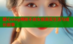 糖心vlog揭秘不良女孩真实生活与成长故事