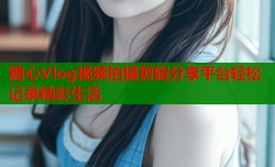 糖心Vlog视频拍摄剪辑分享平台轻松记录精彩生活