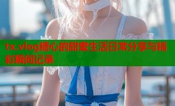 tx.vlog糖心的甜蜜生活日常分享与精彩瞬间记录