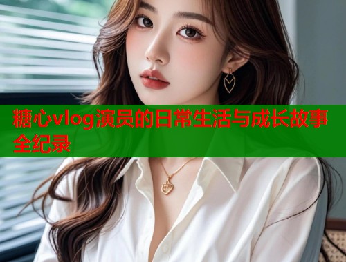 糖心vlog演员的日常生活与成长故事全纪录  第1张