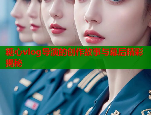 糖心vlog导演的创作故事与幕后精彩揭秘  第1张